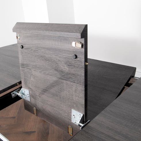 Native Home Lifestyle Oxford Grey Oak Dining Table