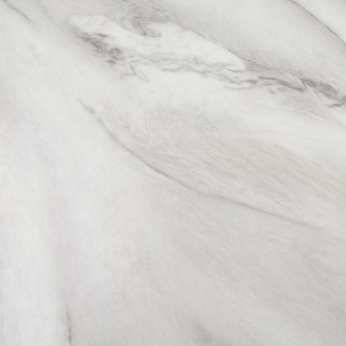 Native Home Lifestyle Silver Plated Marble Glass Round Dining Table