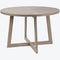 Libra Dowell Round Mindi Wood Dining Table