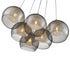 Decorative Luminaire In Chrome And Smoked Grey LL00072