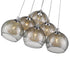 Decorative Luminaire In Chrome And Smoked Grey LL00072
