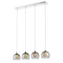 Decorative Luminaire In Chrome And Smoked Grey LL00074