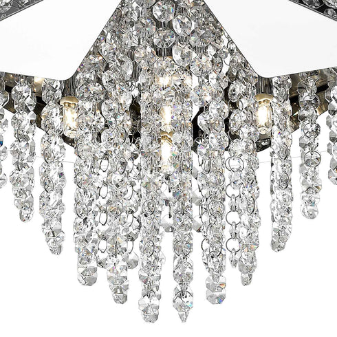 Flush Luminaire In Chrome LL00075