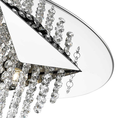 Flush Luminaire In Chrome LL00075