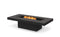 Ecosmart Fire Gin 90 (Chat)Fire Pit Table - Graphite Finish / Black Burner - ESF.O.GIN.90.C.GH.B