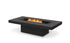 Ecosmart Fire Gin 90 (Chat)Fire Pit Table - Graphite Finish / Black Burner - ESF.O.GIN.90.C.GH.B