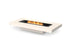 Ecosmart Fire Gin 90 (Low) Fire Pit Table - Bone Finish / Black Burner - ESF.O.GIN.90.L.BO.B