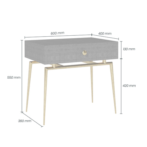 Greyshott Bedside Table