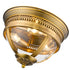 Flush Fitting Luminaire In Brass LL00082