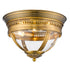 Flush Fitting Luminaire In Brass LL00082