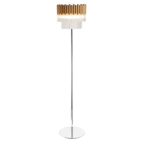 Floor Lamp luminaire in Gold LL00089