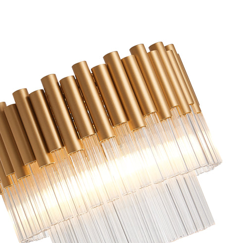 Floor Lamp luminaire in Gold LL00089