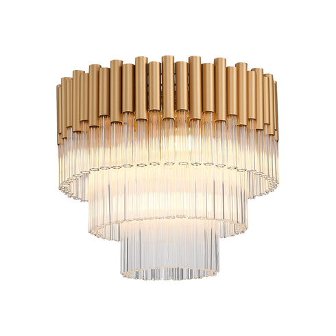 Flush luminaire in Gold LL00090