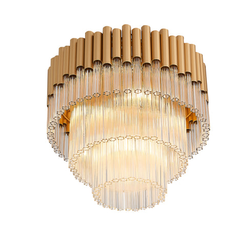 Flush luminaire in Gold LL00090