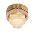 Flush luminaire in Gold LL00090