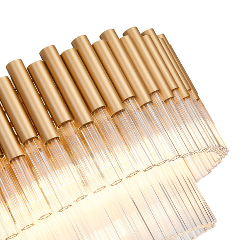 Flush luminaire in Gold LL00092