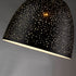 Pendant Luminaire In Black And Copper LL00096
