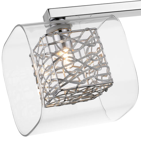 Flush Fitting Luminaire In Chrome LL00105