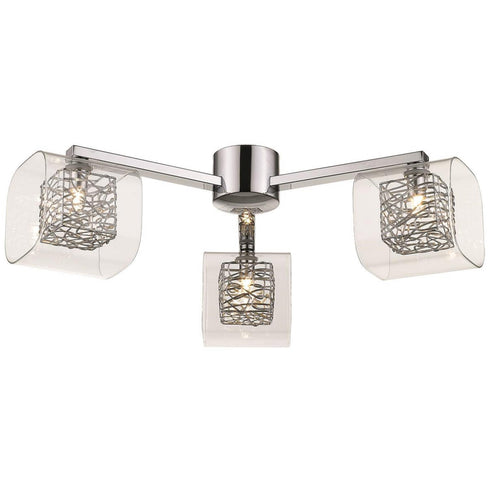 Flush Fitting Luminaire In Chrome LL00105