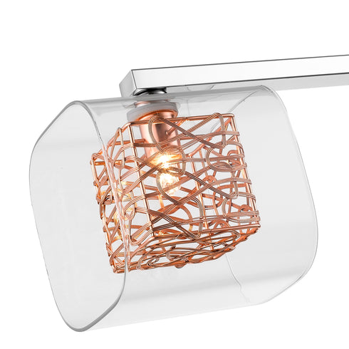 Flush Fitting Luminaire In Copper LL00107