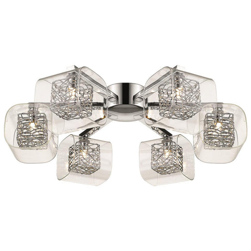 Flush Fitting Luminaire In Chrome LL00109