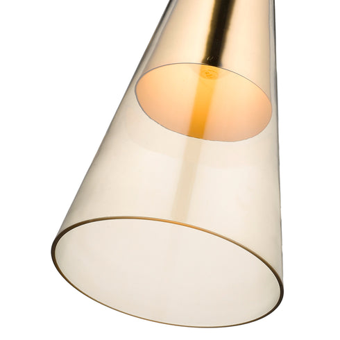Pendant Luminaire In Champagne Gold LL00116
