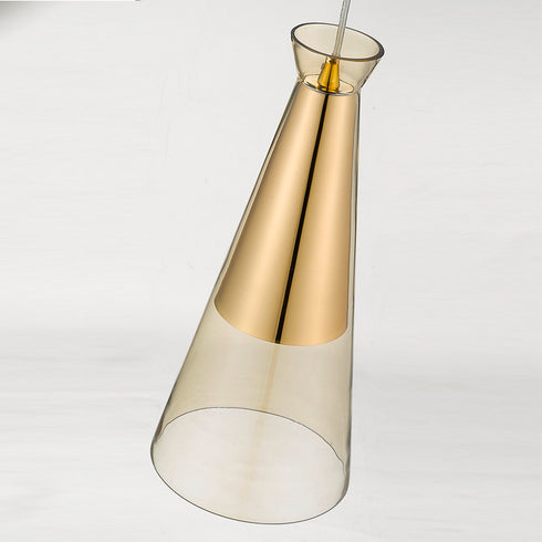Pendant Luminaire In Champagne Gold LL00116