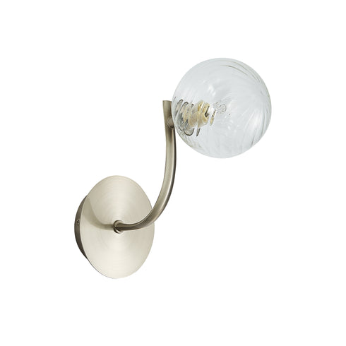 Wall luminaire in Satin Nickle LL00120