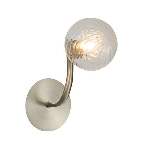Wall luminaire in Satin Nickle LL00120