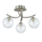 Flush luminaire in Satin Nickle LL00121