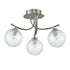 Flush luminaire in Satin Nickle LL00121