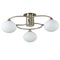 Flush luminaire in Antique Brass LL00132
