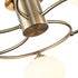 Flush luminaire in Antique Brass LL00133