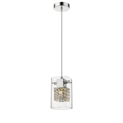 Pendant Luminaire In Chrome LL00134