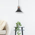 Pendant Luminaire In Matt Black And Copper LL00010
