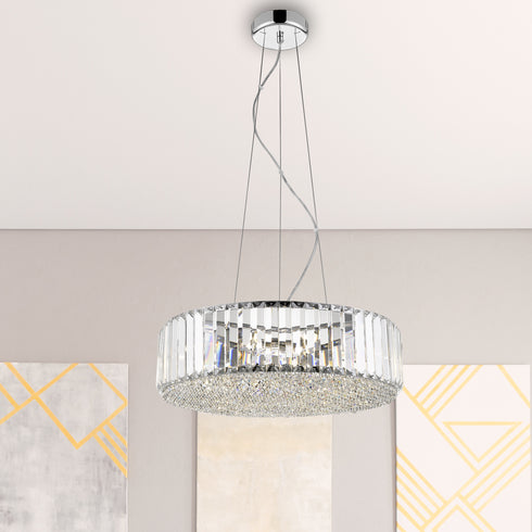 Decorative Luminaire In Chrome And Clear LL00019