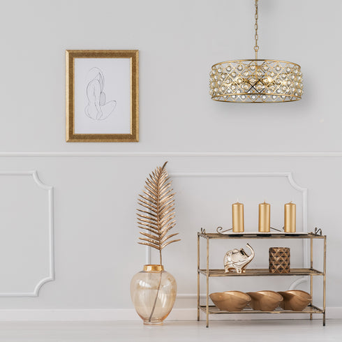 Cross Decorative Luminaire In Gold LL00028