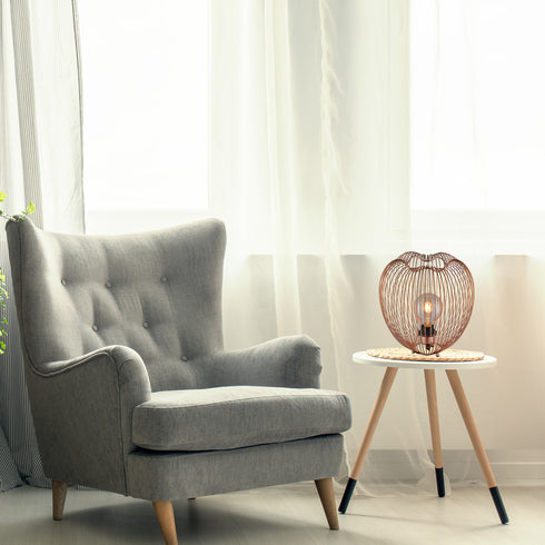 Table Lamp Luminaire In Copper LL00063