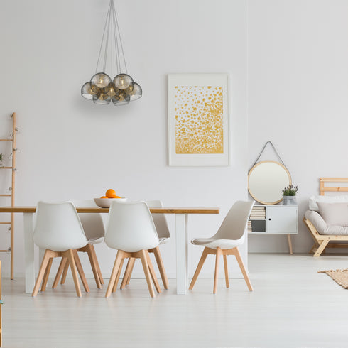 Decorative Luminaire In Chrome And Smoked Grey LL00073