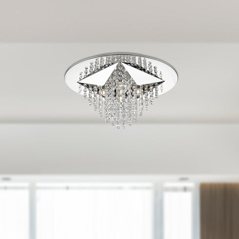 Flush Luminaire In Chrome LL00075