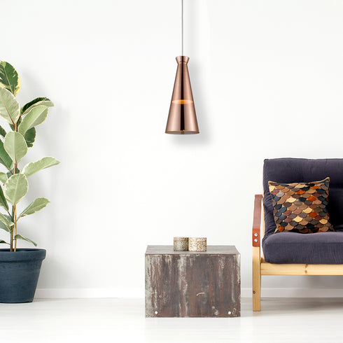 Pendant Luminaire In Copper LL00118