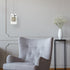 Pendant Luminaire In Chrome LL00134