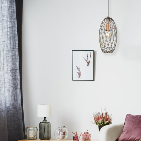 Pendant Luminaire In Antique Copper LL00153