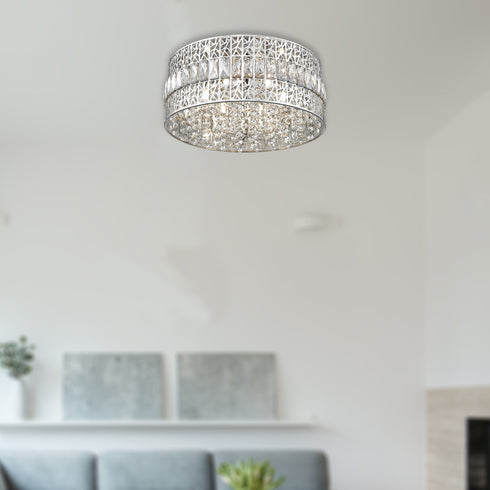 Flush Luminaire In Chrome LL00180