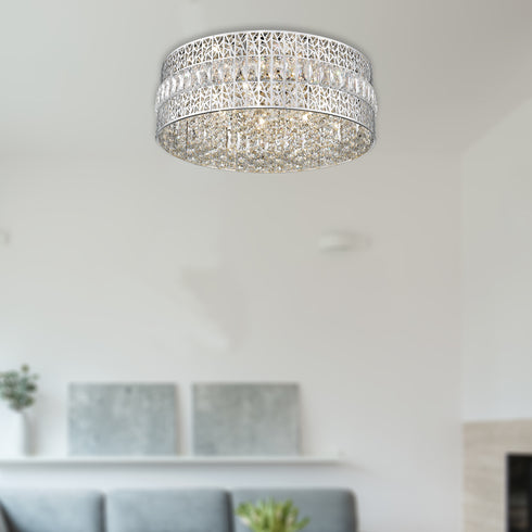 Flush Luminaire In Chrome LL00181