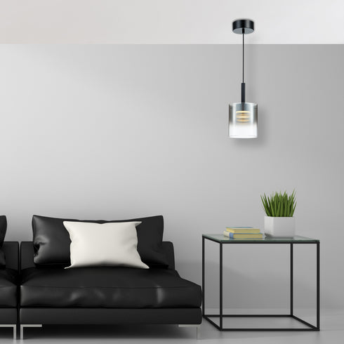 Pendant luminaire in Black LL00183