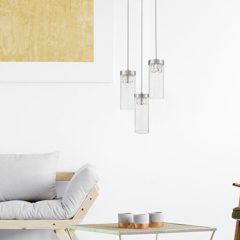 Decorative Luminaire In Satin Nickel LL00194