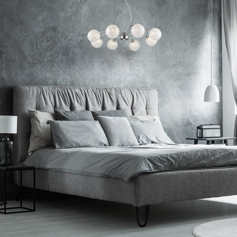 Decorative Luminaire In Chrome And Clear LL00215