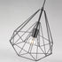Pendant Luminaire In Matt Black LL00148