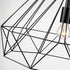 Pendant Luminaire In Matt Black LL00151
